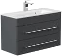 Magnolia Home Waschtisch Unterschrank 800x480x355 mm Softclose Bild 2