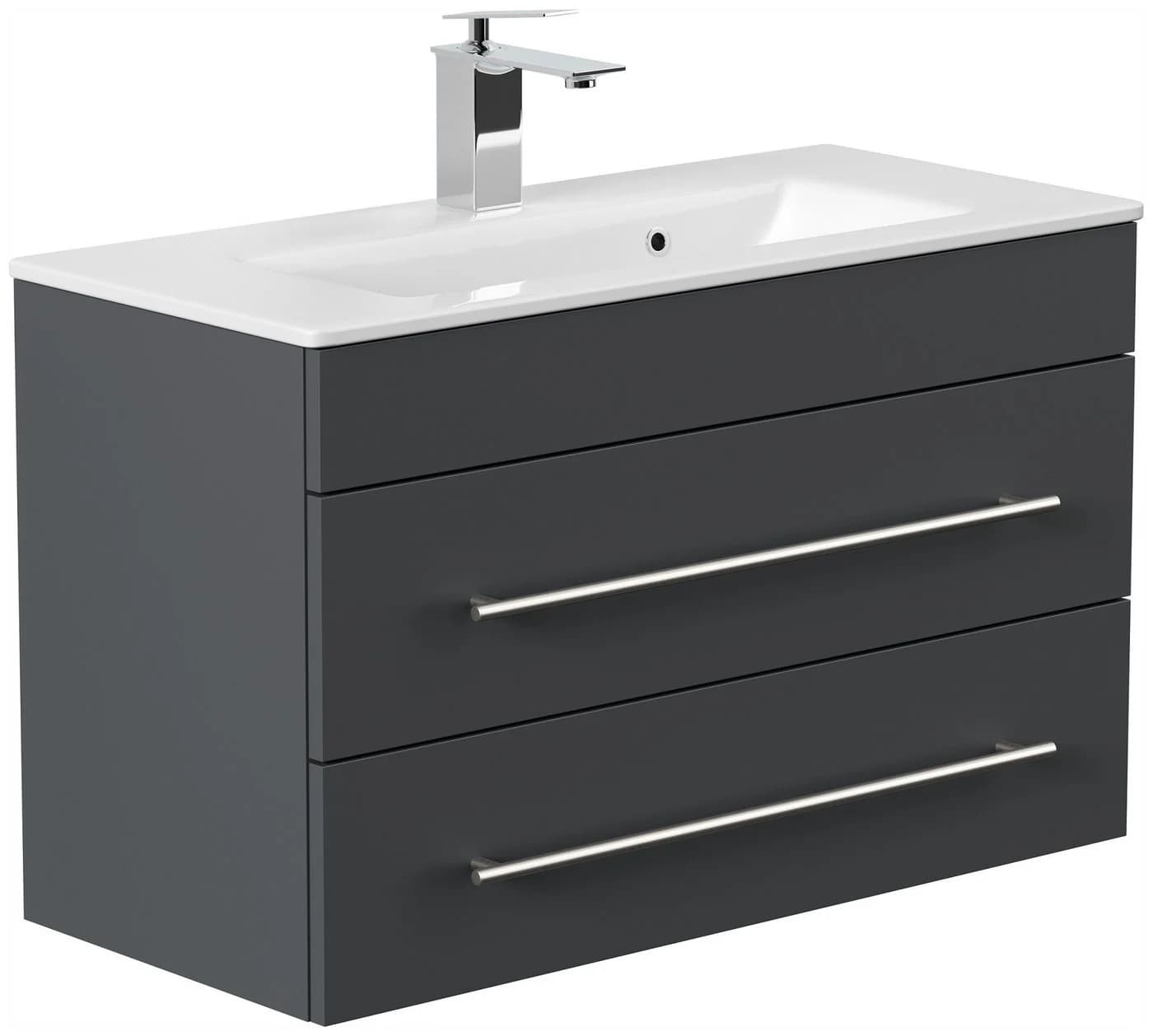 Magnolia Home Waschtisch Unterschrank 800x480x355 mm Softclose - Bild 2