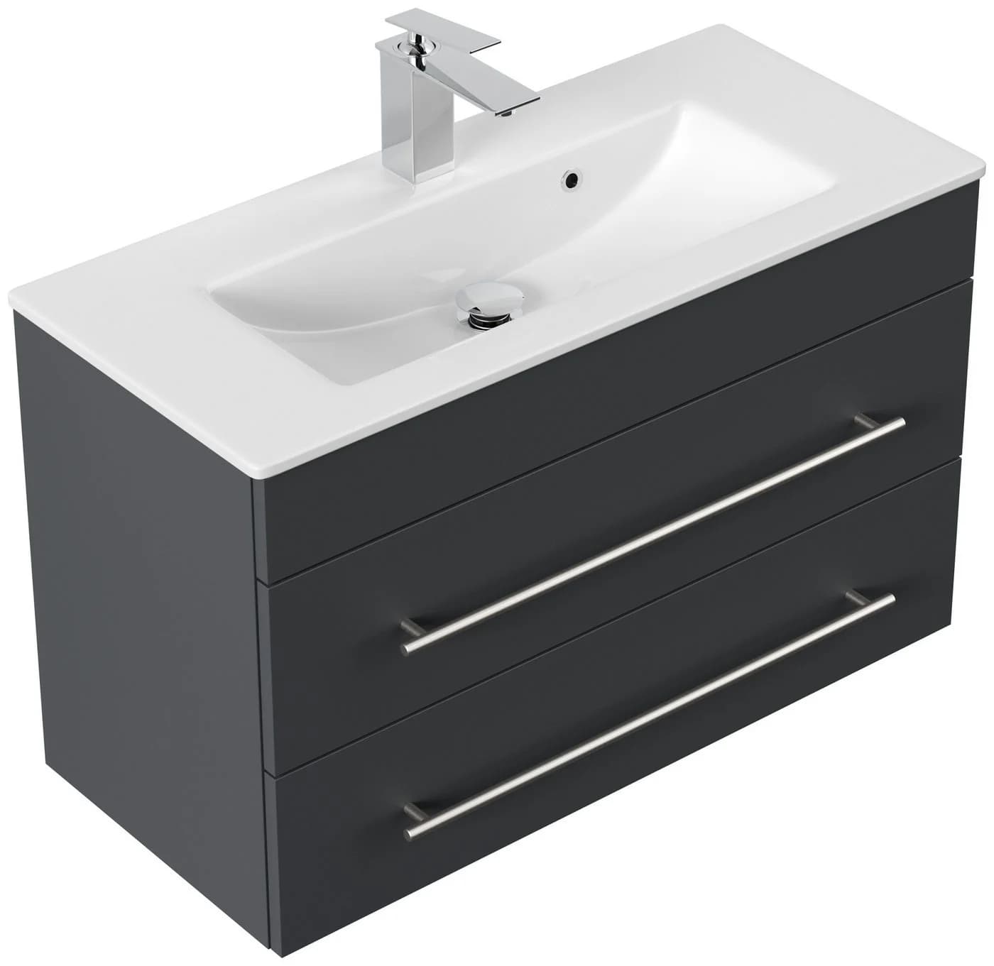 Magnolia Home Waschtisch Unterschrank 800x480x355 mm Softclose - Bild 3