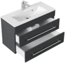 Magnolia Home Waschtisch Unterschrank 800x480x355 mm Softclose Bild 4