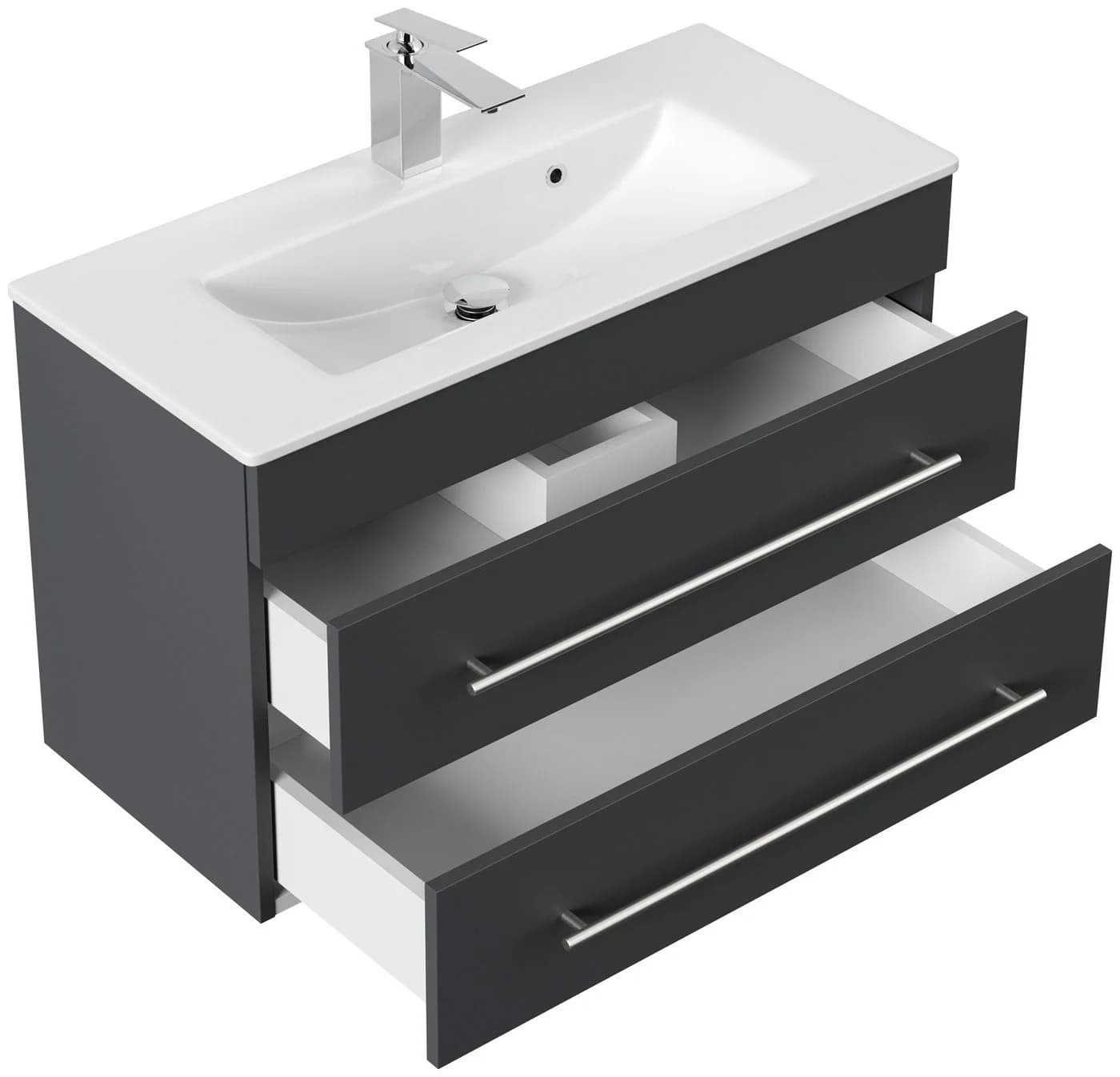 Magnolia Home Waschtisch Unterschrank 800x480x355 mm Softclose - Bild 4
