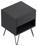 Magnolia Home Nachttisch 2er Set Dion 40cm SoftClose Grafit Softtouch Bild 5
