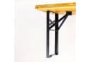 Natural Goods Berlin Bierzeltgarnitur CLASSIC Klappbar Schwarz Bild 5