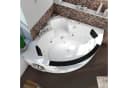 AcquaVapore Whirlpool-Badewanne 140x140cm mit Reinigungsfunktion Bild 1
