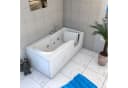 AcquaVapore Whirlpool-Badewanne Seniorenwanne mit Tür weiß Bild 3