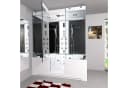 AcquaVapore Duschkabine Whirlpool Badewanne Schwarz ESG Bild 3