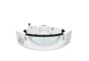 AcquaVapore Whirlpool Badewanne 152x152cm mit Heizung Bild 2