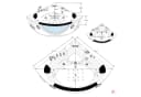 AcquaVapore Whirlpool Badewanne 152x152cm mit Heizung Bild 4