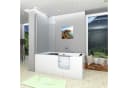 AcquaVapore Seniorendusche mit Tür und Sitzwanne, Sanitär-Acryl, Sicherheitsglas Bild 3