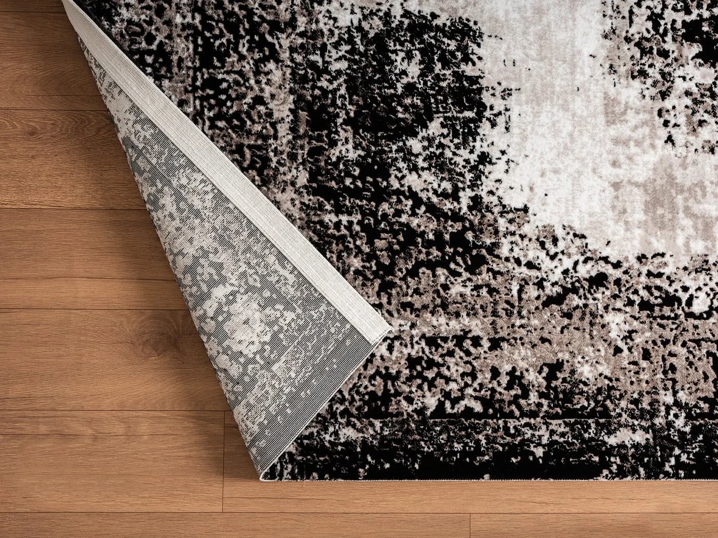 Carpetilla Designteppich Schwarz-Cream Orientalisch Rechteckig - Bild 4