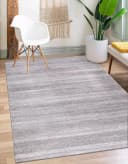 Carpetilla Designteppich Imoza Kurzflor Grau 10 mm Wohnzimmer Bild 1