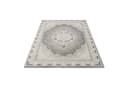 Carpetilla Designteppich Wohnzimmer Teppich Designer Teppich Orient Musterung Modern Grau Bild 2