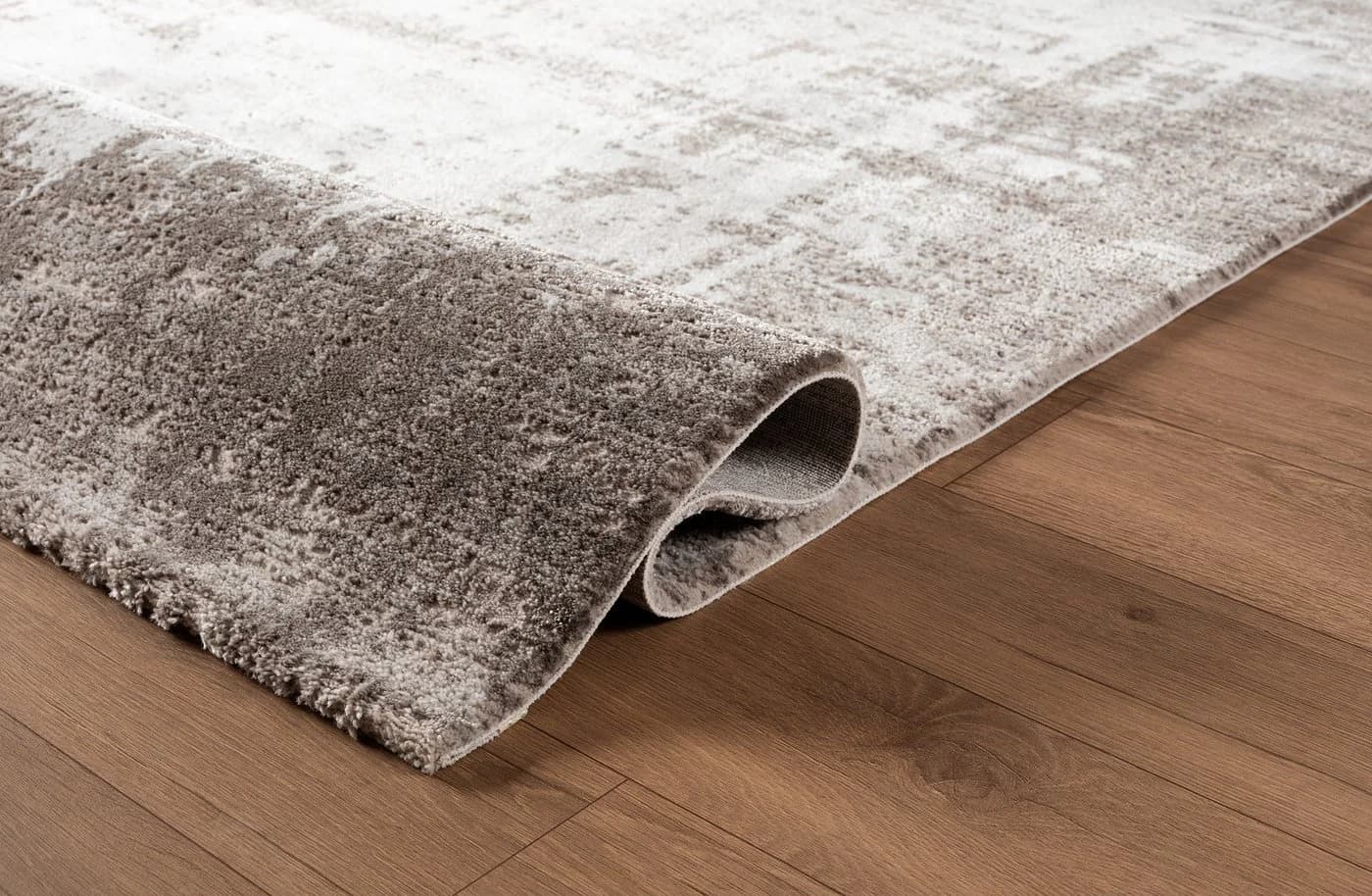 Carpetilla Designteppich Beige-Vizon Wohnzimmer - Bild 3