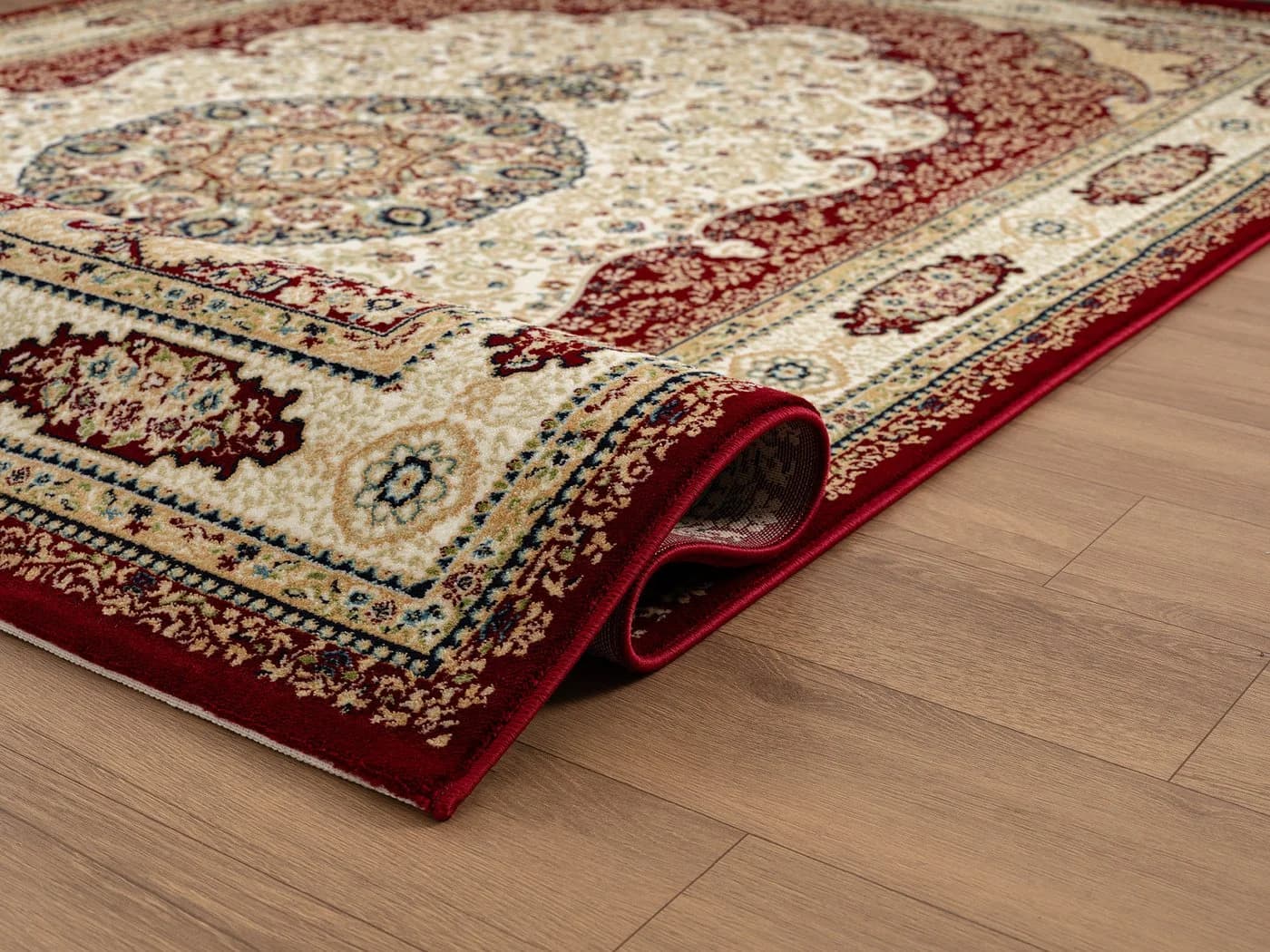 Carpetilla Designteppich Asfahan Orientalisch Burgunderrot - Bild 3