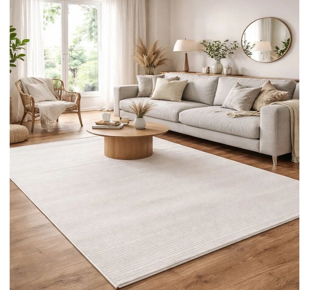 Carpetilla Designteppich Cream-Beige Abstrakt Modern - Bild 2