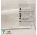 Carpetilla Designteppich Cream-Beige Abstrakt Modern Bild 5