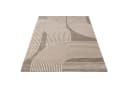 Carpetilla Designteppich Designer Wohnzimmer Teppich Abstrakte Musterung Modern Nerz-Nerz Bild 2