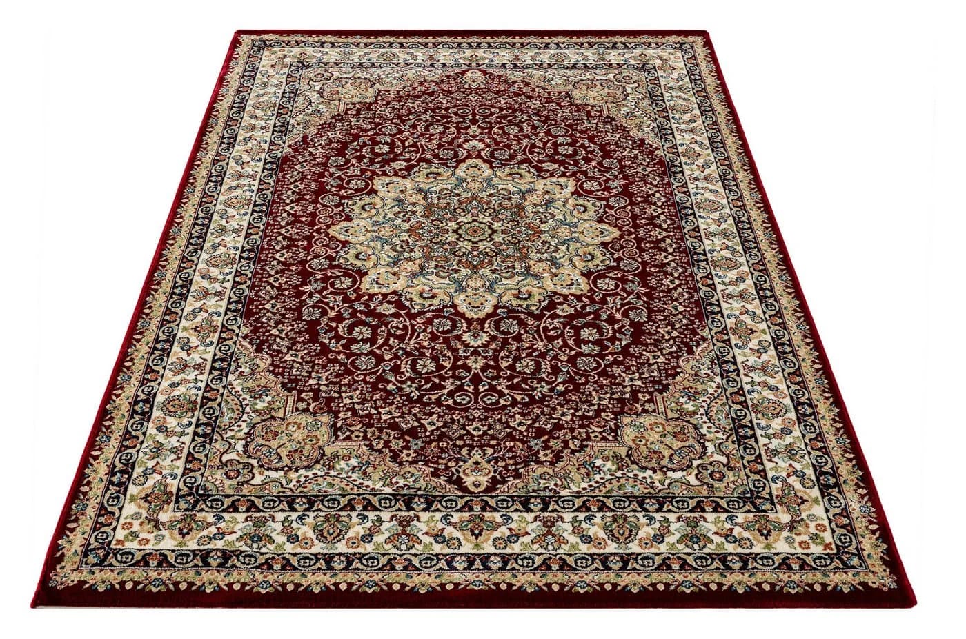 Carpetilla Designteppich Asfahan Orientalisch Burgunderrot - Bild 2