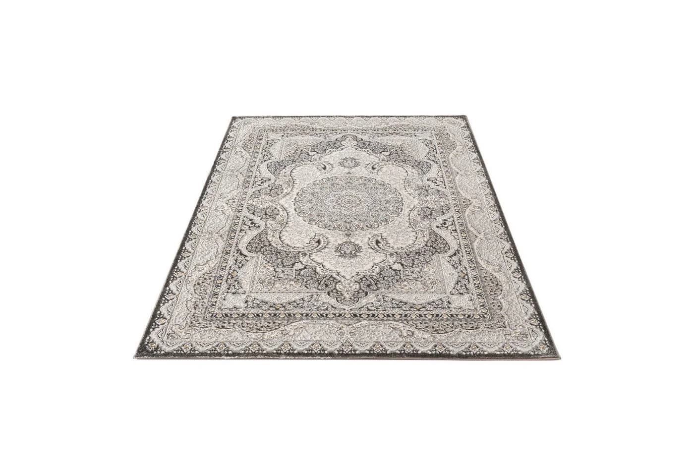 Carpetilla Designteppich Orient Design Grau-Creme Rechteckig - Bild 2