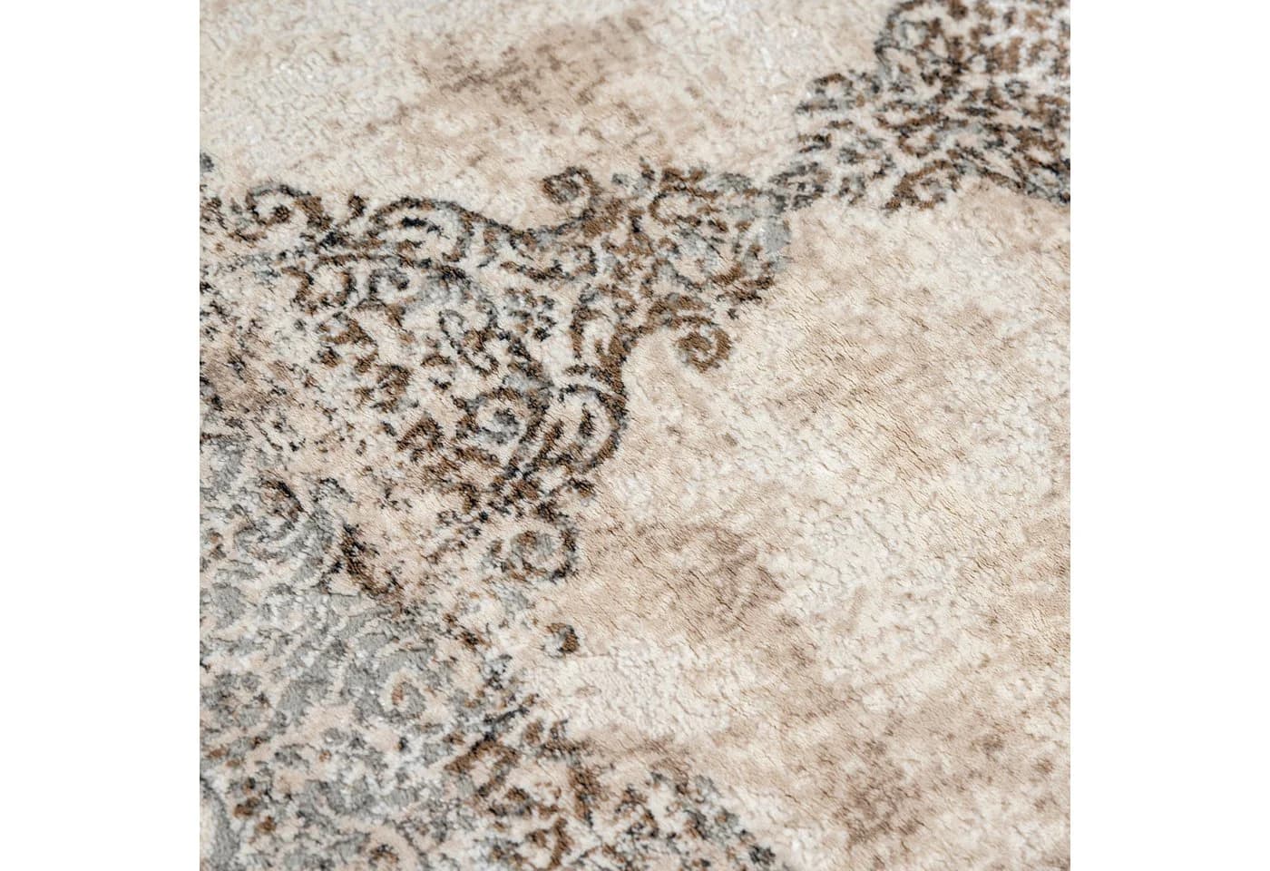 Carpetilla Orientteppich Elegance Grau Polyester - Bild 3