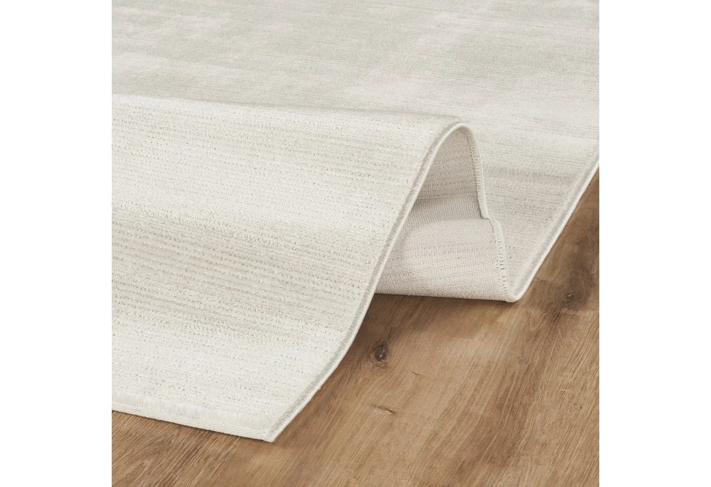 Carpetilla Teppich 3D Hoch&Tief Effekt Modern Creme - Bild 4