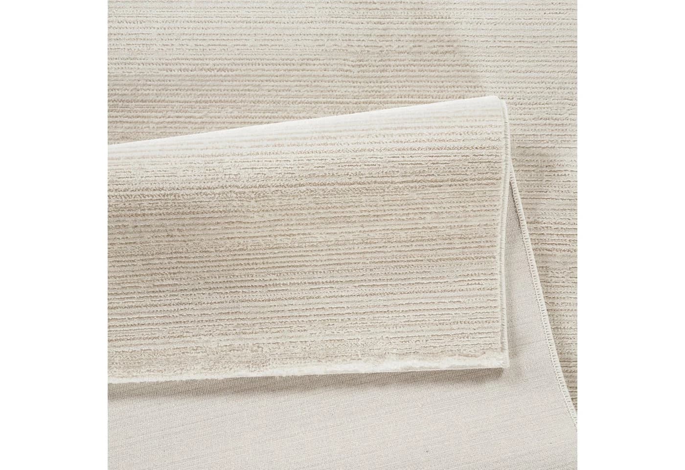 Carpetilla Teppich 3D Hoch&Tief Effekt Modern Creme - Bild 5