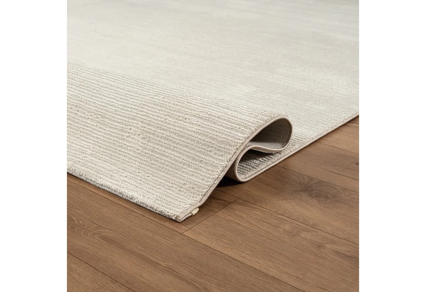 Carpetilla Teppich Marvin Beige Creme - Bild 4