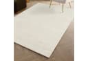 Carpetilla Teppich Kurzflor Robust Modern Creme Hoch-Tief-Muster Bild 3