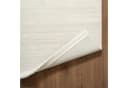Carpetilla Teppich Kurzflor Robust Modern Creme Hoch-Tief-Muster Bild 5