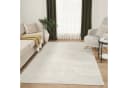 Carpetilla Kurzflor Teppich Creme Modern 3D Muster Bild 1