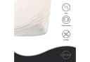 Devior Spannbettlaken Jersey 100% Baumwolle Beige Rundumgummizug Bild 3