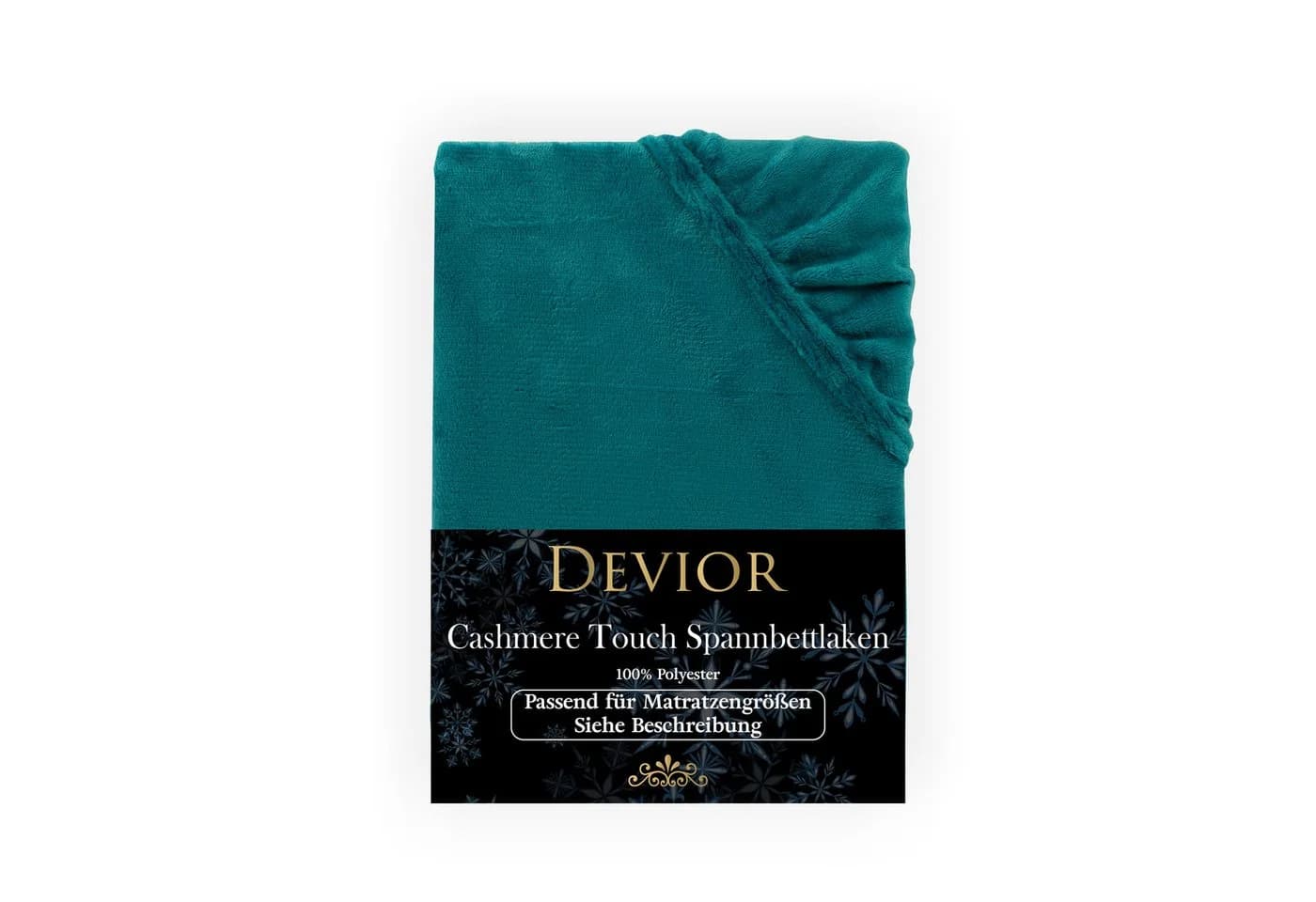 Devior Spannbettlaken Nicki-Plüsch Cashmere-Touch 90x200 cm - Bild 2