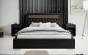 Luxusbetten24 Polsterbett Infinity mit RGB-Beleuchtung & USB-Anschluss Bild 3