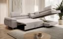 Luxusbetten24 Schlafsofa Aston Beige Cord mit Schlaffunktion Bild 4