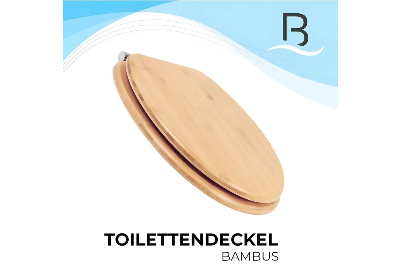 Bath4U WC-Sitz Bambus Soft-Close Absenkautomatik - Bild 3