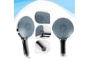 Bath4U Duschbrause Duschkopf 150mm 7 Strahlarten silber inkl. Schlauch Bild 4