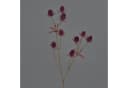 artplants Kunstzweig Edeldistel Loukas Burgunderrot 45cm Bild 2