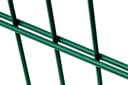 Fischer und Adamek Doppelstabmattenzaun Element Moosgrün Bild 2
