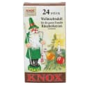 KNOX Räucherkerzen 24er Packung Weihnachtsduft Bild 1