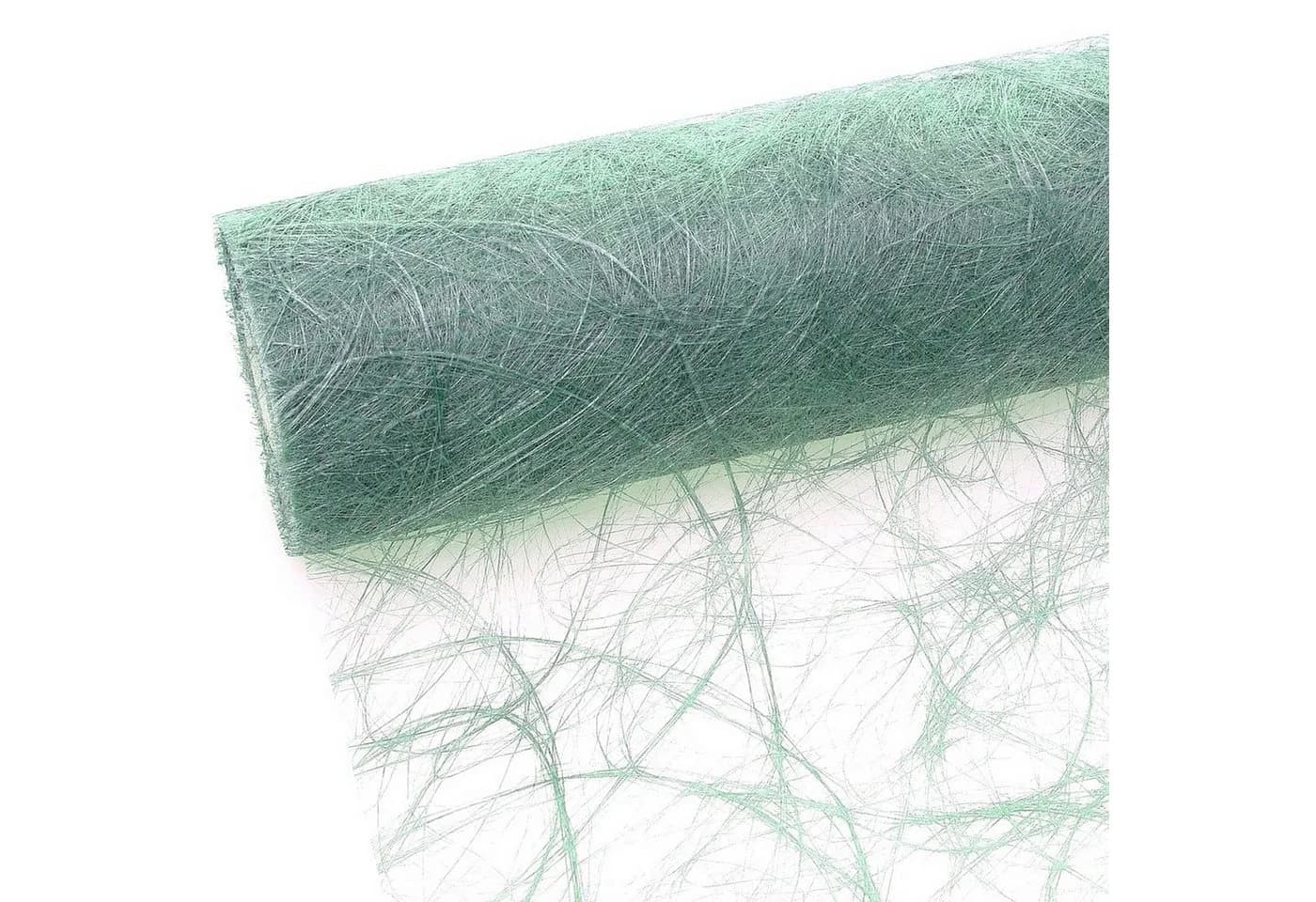 Deko AS Tischläufer Sizoweb Sagegrün/Salbei/Eukalyptus 25m