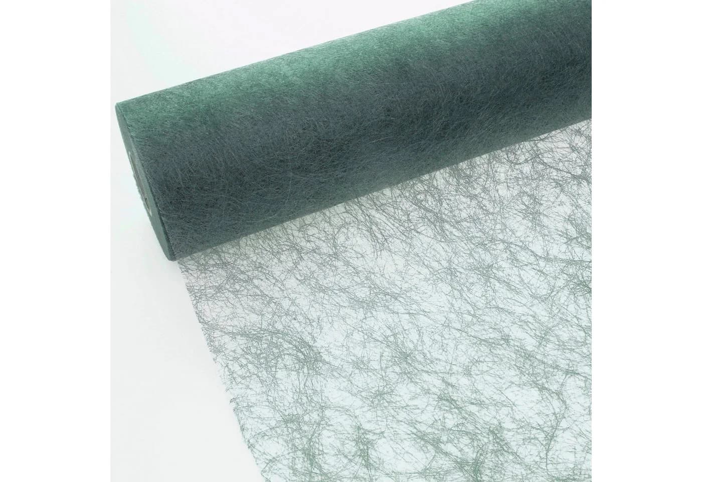 Deko AS Tischläufer Sizoflor Sagegrün 20cm x 25m Vlies