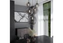 Liadomo Pendelleuchte Poliqua Rondell mit Rauchglas-Schirmen Bild 4
