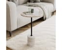 Liadomo Beistelltisch Goro Marmor rund Ø 36 cm Bild 1