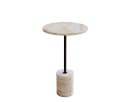 Liadomo Beistelltisch Goro Marmor rund Ø 36 cm Bild 2