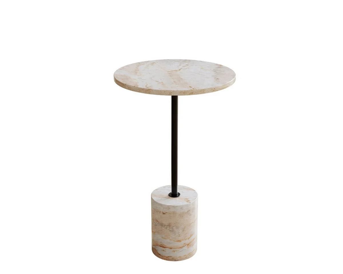 Liadomo Beistelltisch Goro Marmor rund Ø 36 cm - Bild 2