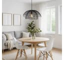 Liadomo Pendelleuchte Gavi Schwarz Industrial E27 Bild 5