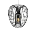 Liadomo Pendelleuchte Giarre Schwarz Industrial-Look E27 Bild 2