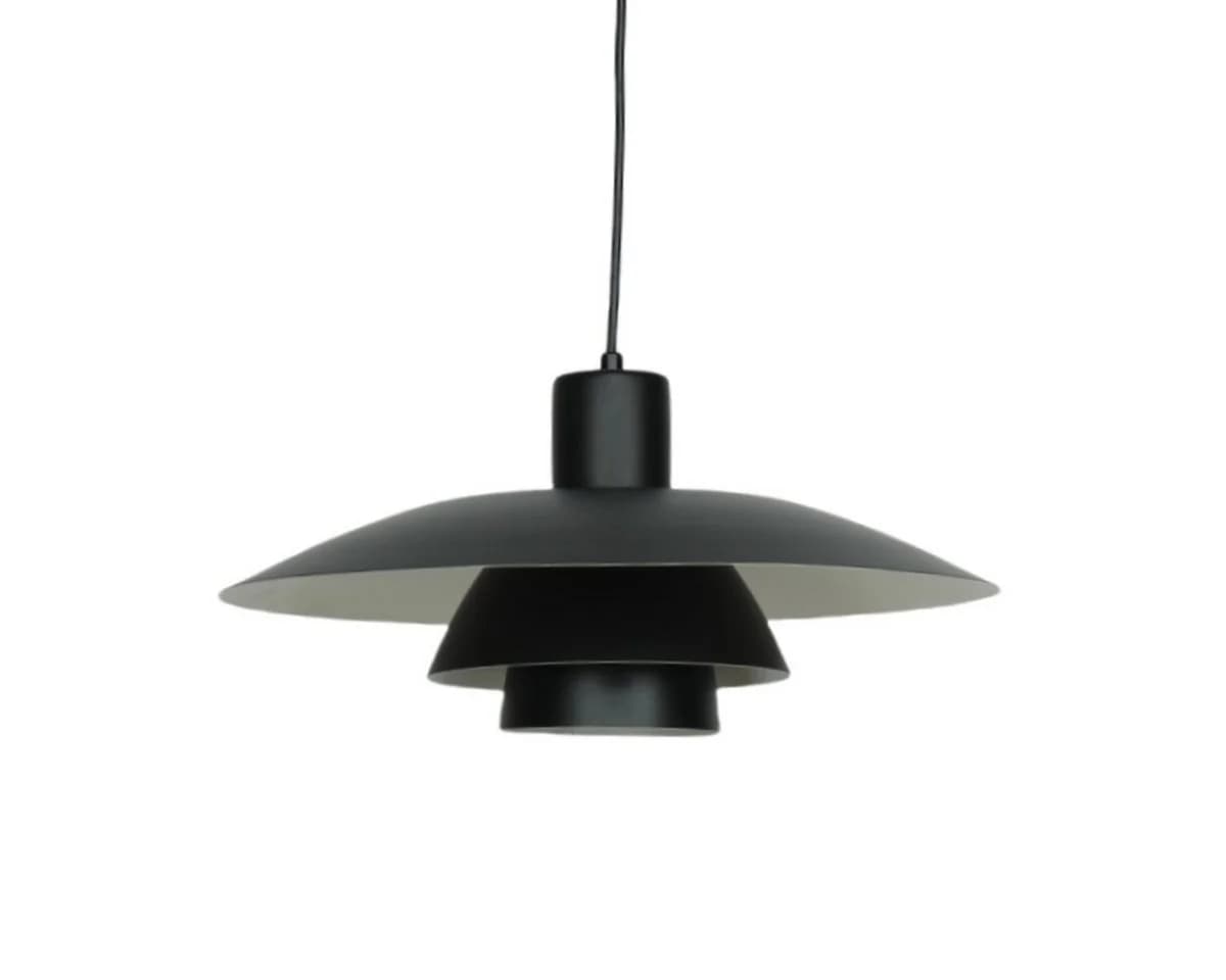 Liadomo Pendelleuchte Kiruna Schwarz E27 Skandi-Stil Esstischlampe - Bild 4