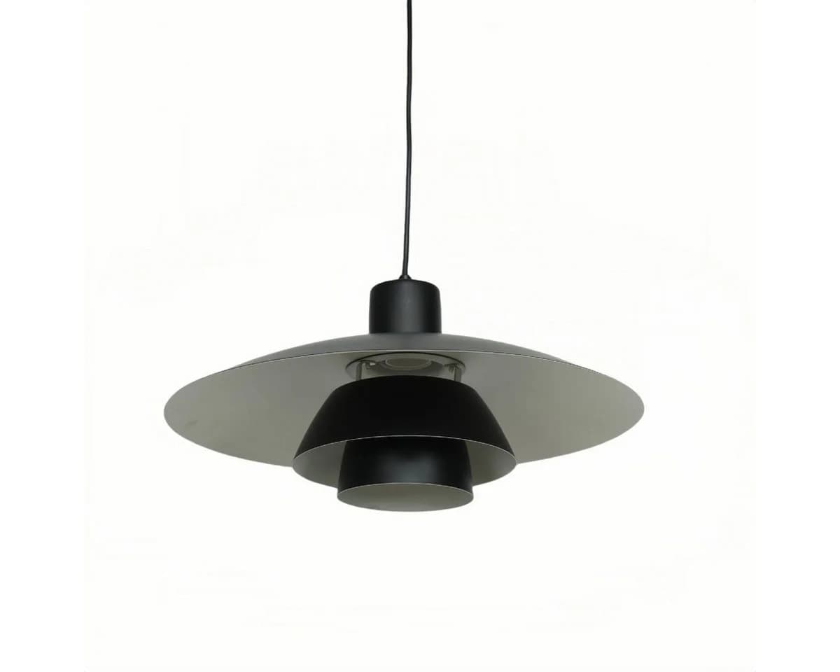 Liadomo Pendelleuchte Kiruna Schwarz E27 Skandi-Stil Esstischlampe - Bild 5