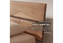 Liadomo Bettgestell Bologna Massives Akazienholz Industrial-Design Bild 3
